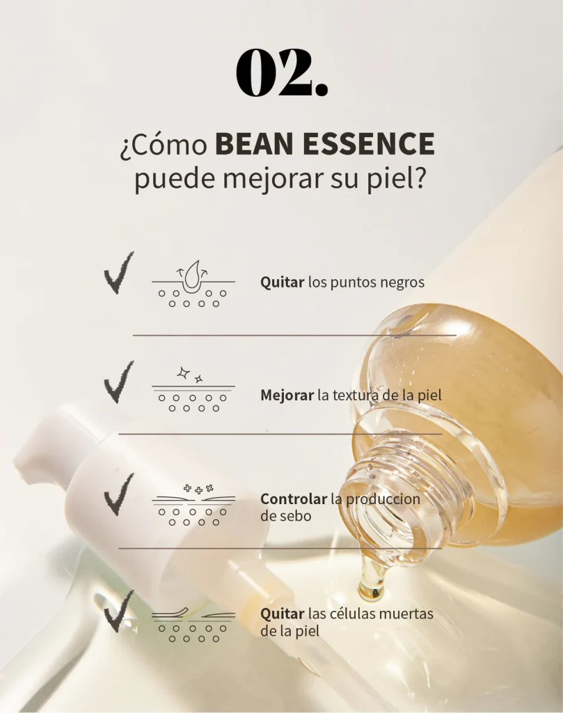 Bean Essence Sérum Exfoliante 50ml 4
