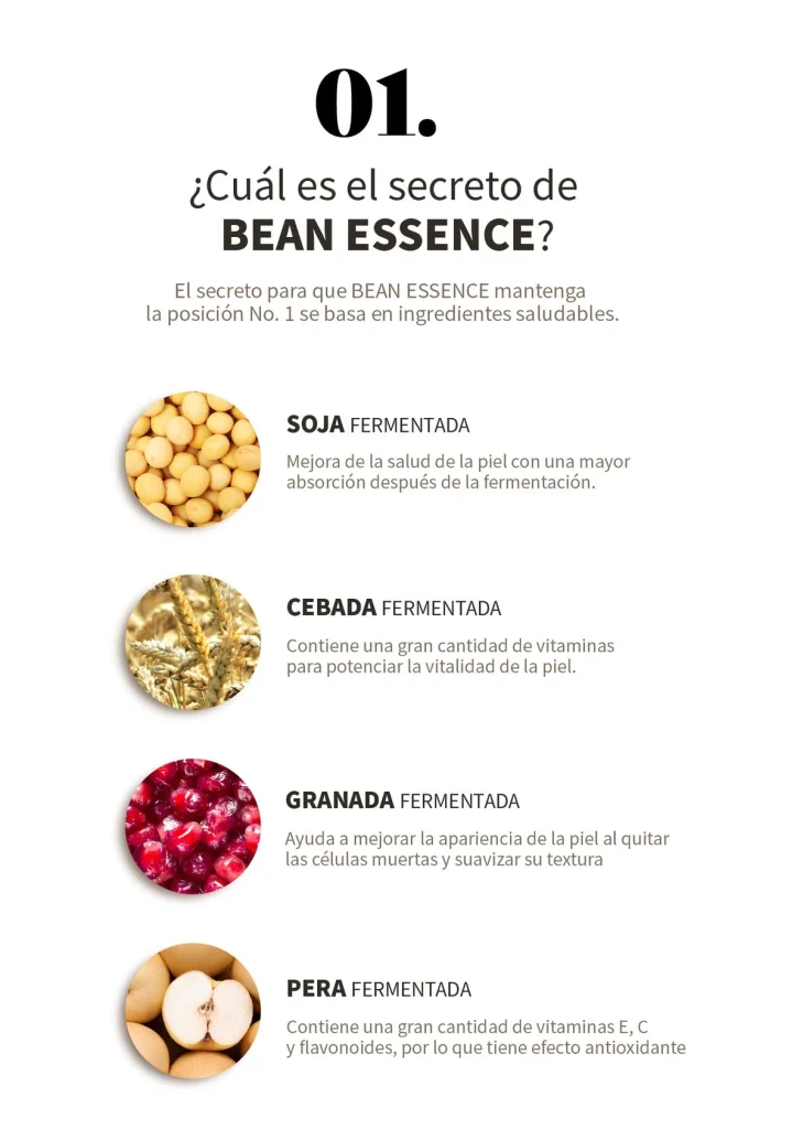 Bean Essence Sérum Exfoliante 50ml 3