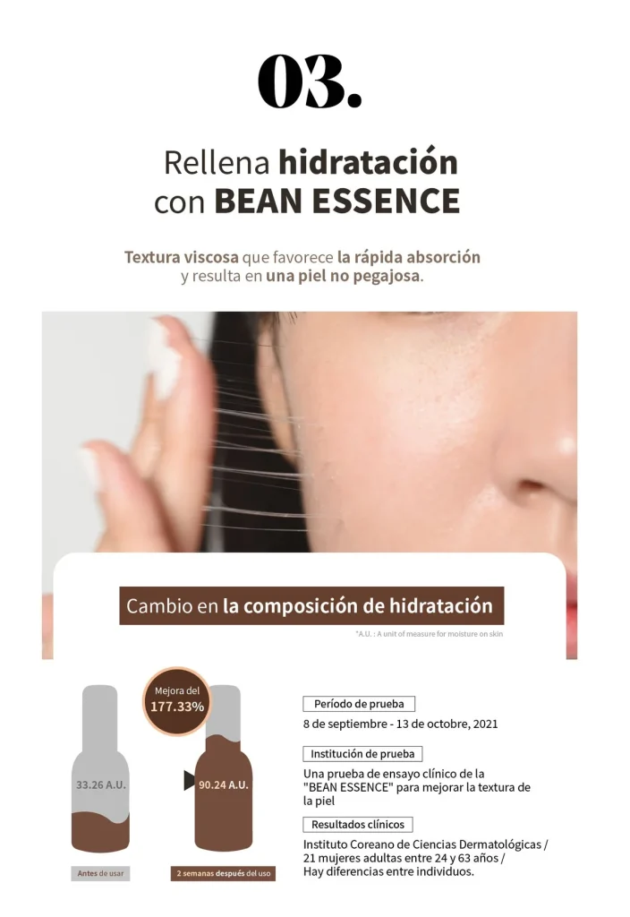 Bean Essence Sérum Exfoliante 50ml 5