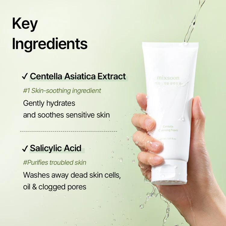 Centella Cleansing Foam 150ml 4
