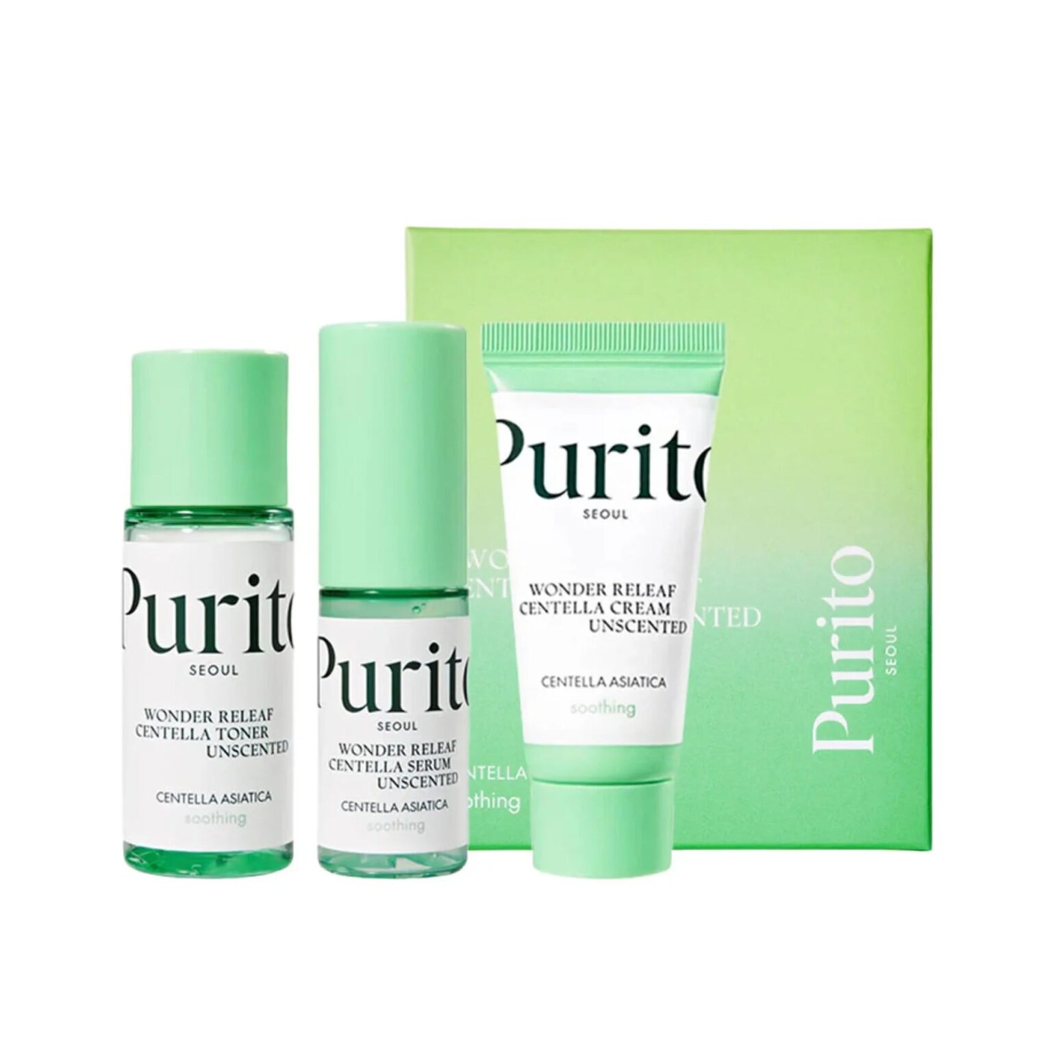 Wonder Releaf Centella Unscented Mini Kit 1