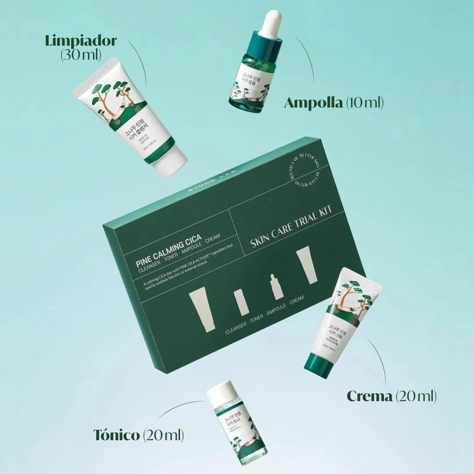 Pine Calming Cica Trial Kit 2